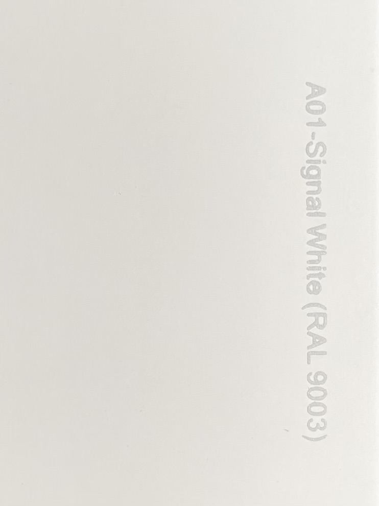 A01 Signal White Ral 9003