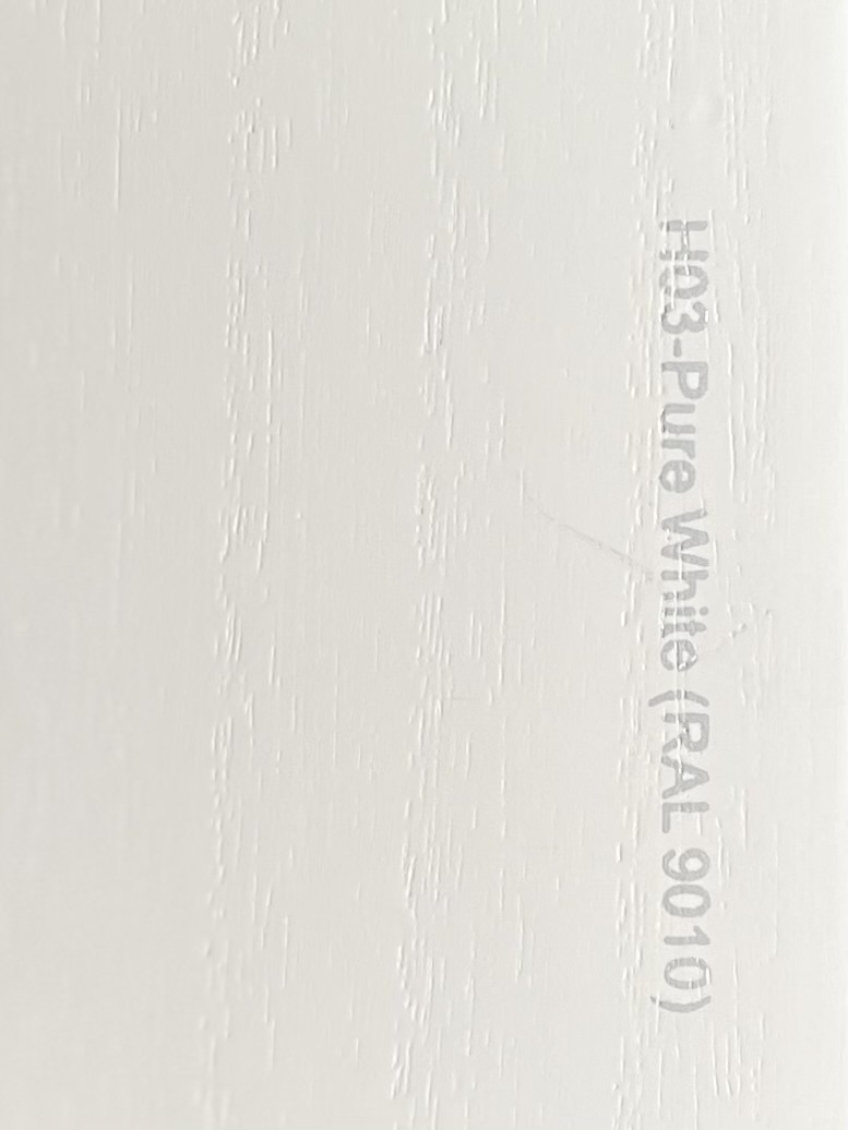 H03	Pure White	Ral	9010